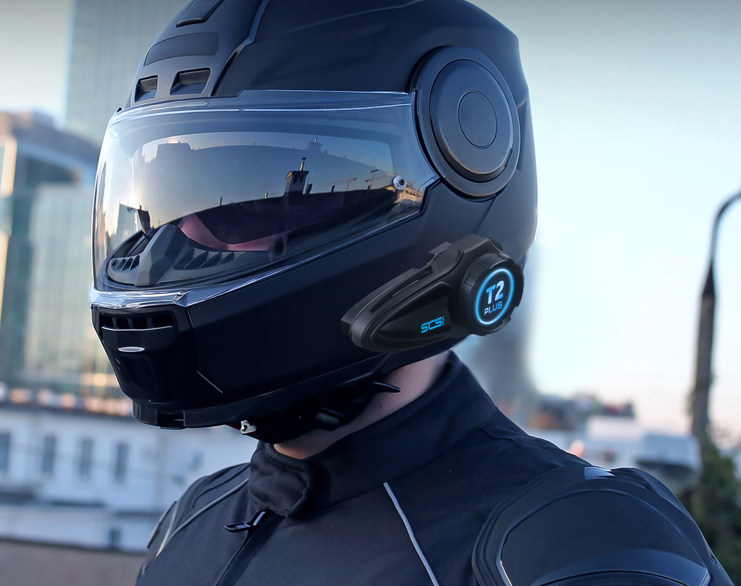 SCSETC T2 PLUS Motorcycle Intercom