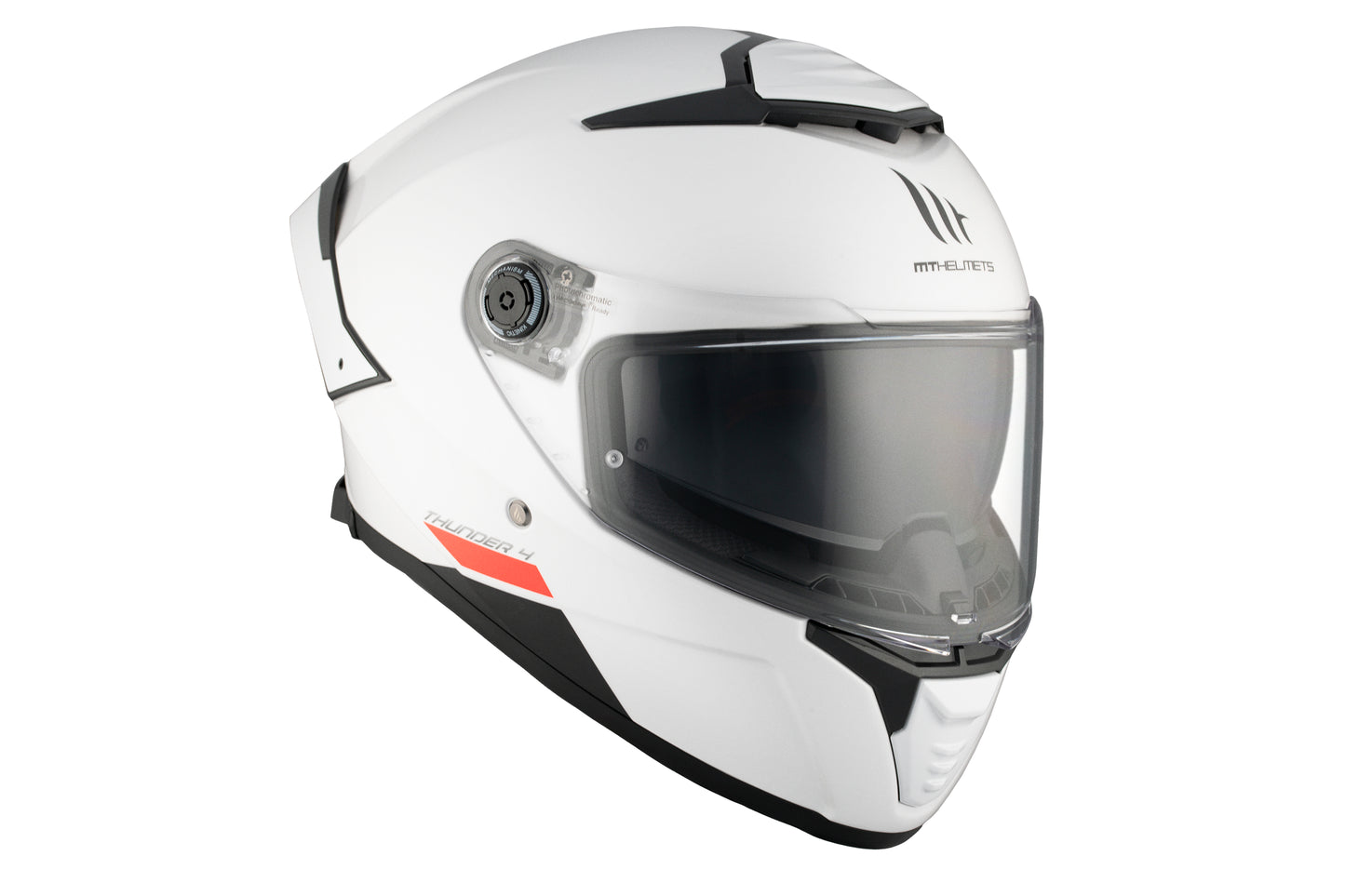 HELMET MT FF118SV THUNDER 4 SV SOLID A0 GLOSS PEARL WHITE