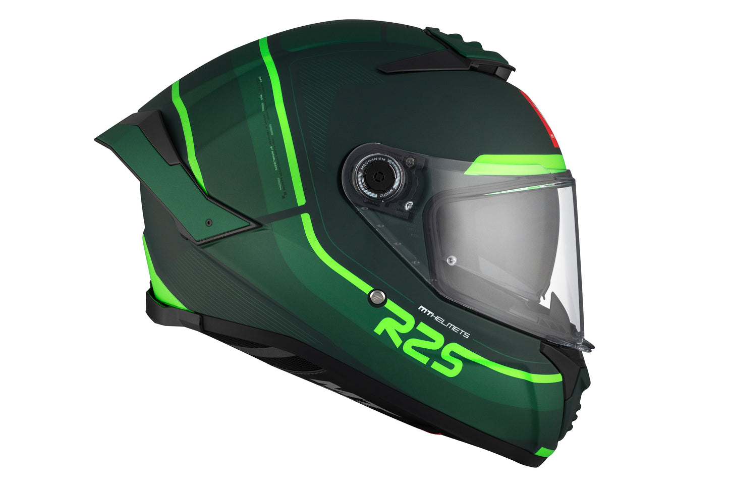 HELMET MT FF118SV THUNDER 4 SV R25 C6 FLUOR MATT