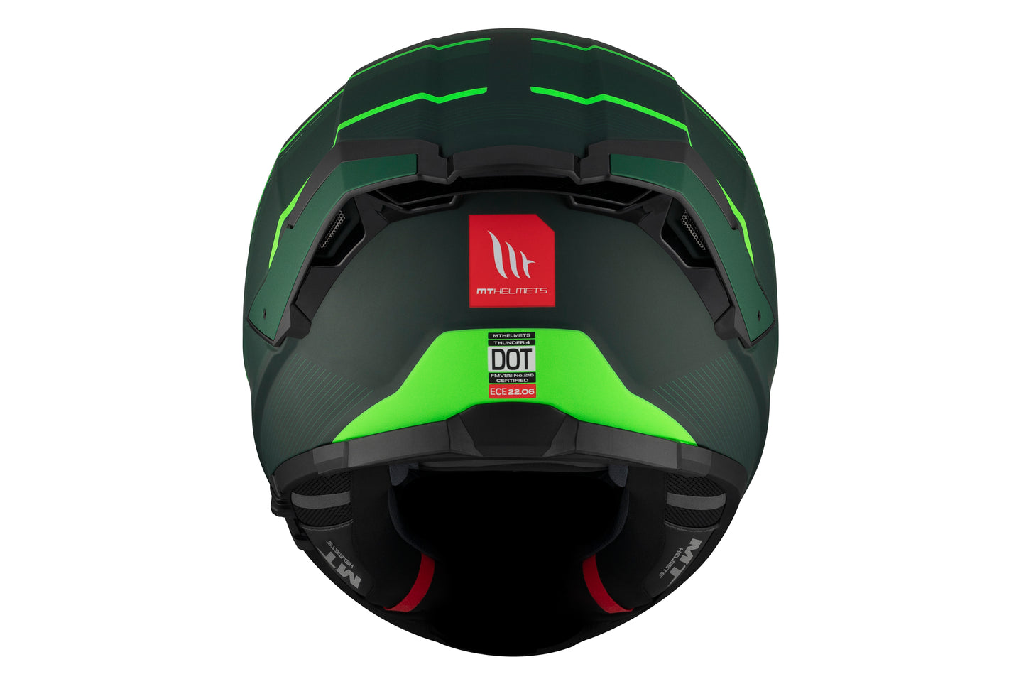 HELMET MT FF118SV THUNDER 4 SV R25 C6 FLUOR MATT