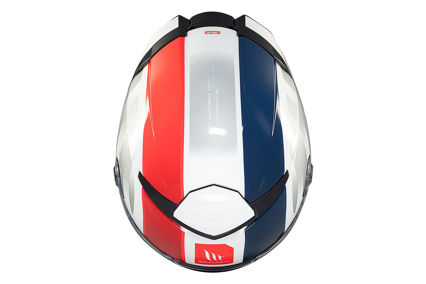 HELMET MT FF118SV THUNDER 4 SV TREADS C7 GLOSS