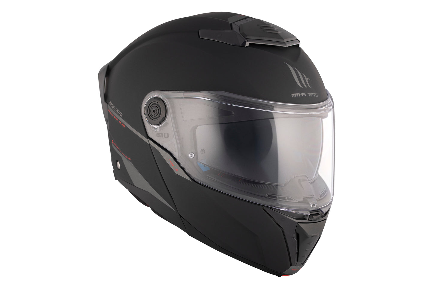 HELMET MT FU404SV ATOM 2 SV SOLID A1 MATT BLACK