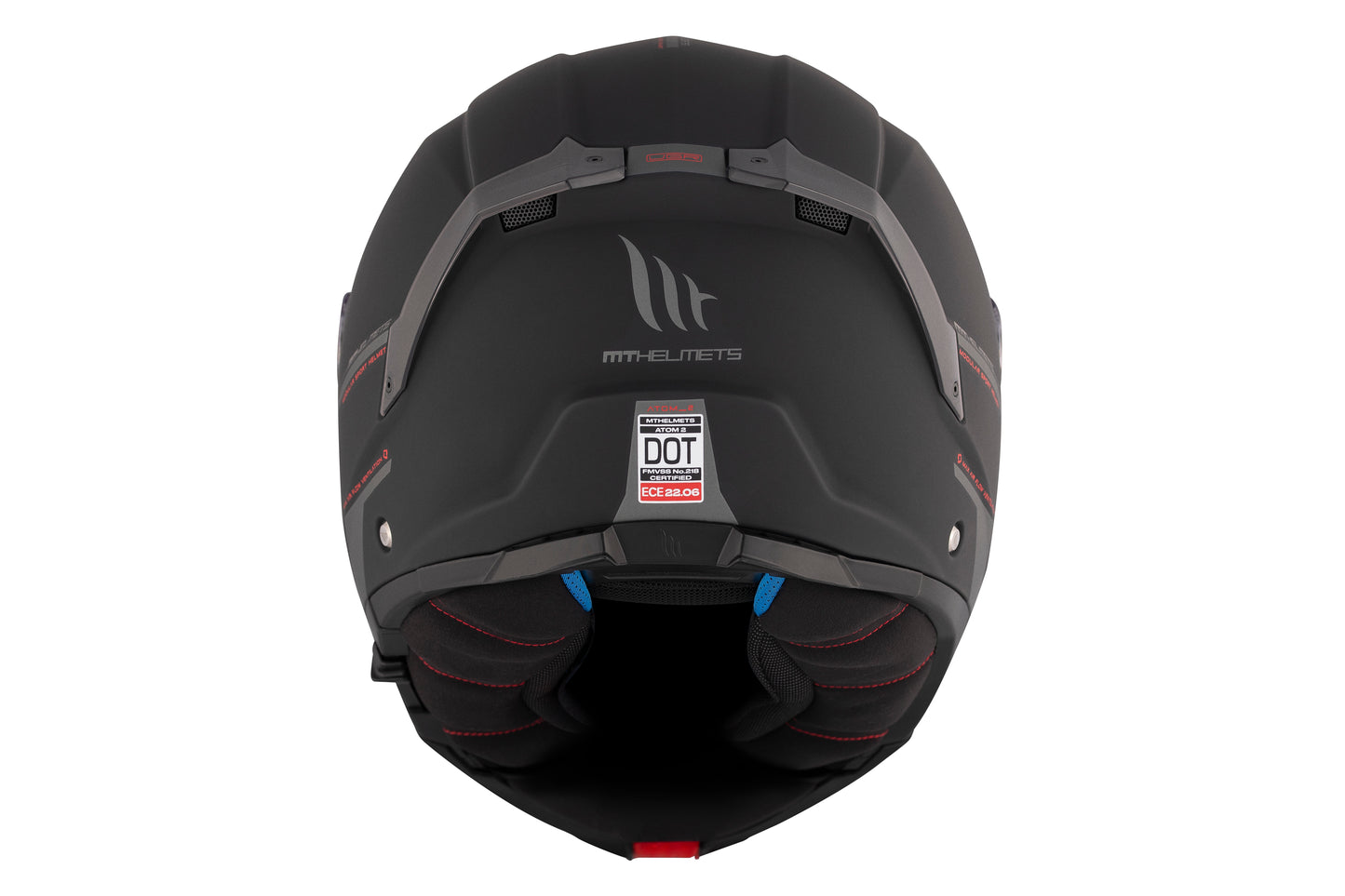 HELMET MT FU404SV ATOM 2 SV SOLID A1 MATT BLACK