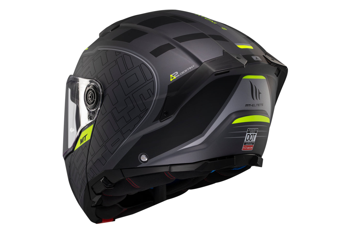 HELMET MT FU404SV ATOM 2 SV DESTINY C2 MATT