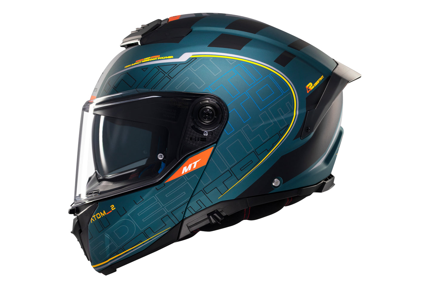 HELMET MT FU404SV ATOM 2 SV DESTINY C6 MATT