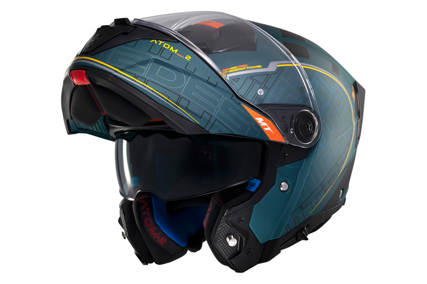 HELMET MT FU404SV ATOM 2 SV DESTINY C6 MATT
