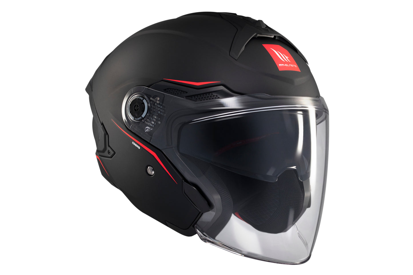 HELMET MT OF515SV COSMO SV SOLID A1 MATT BLACK