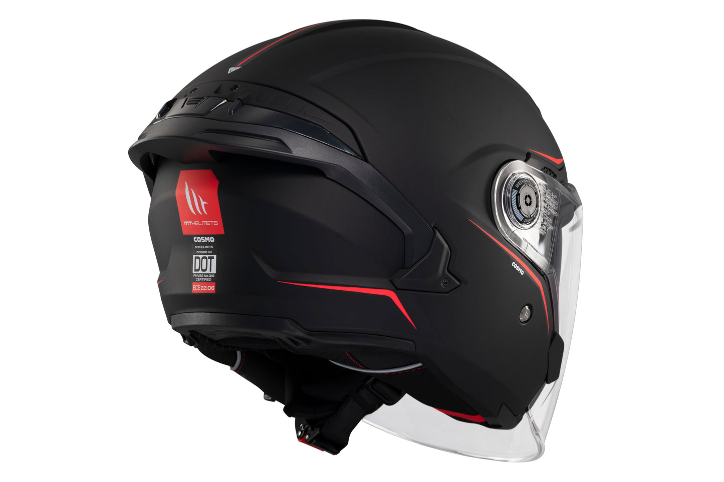 HELMET MT OF515SV COSMO SV SOLID A1 MATT BLACK