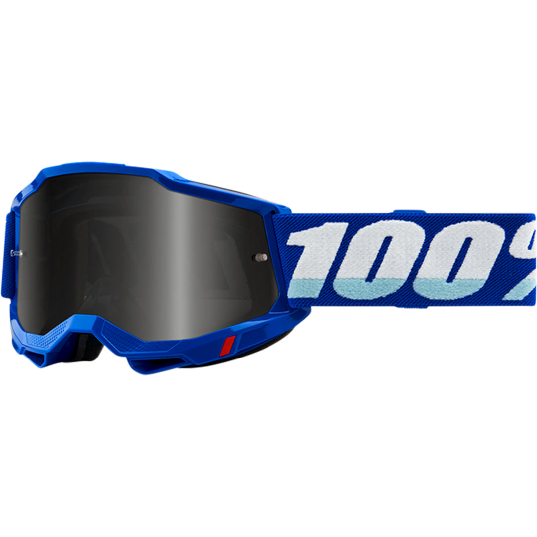 ACCURI 2 SAND Goggle Blue - Smoke Lens