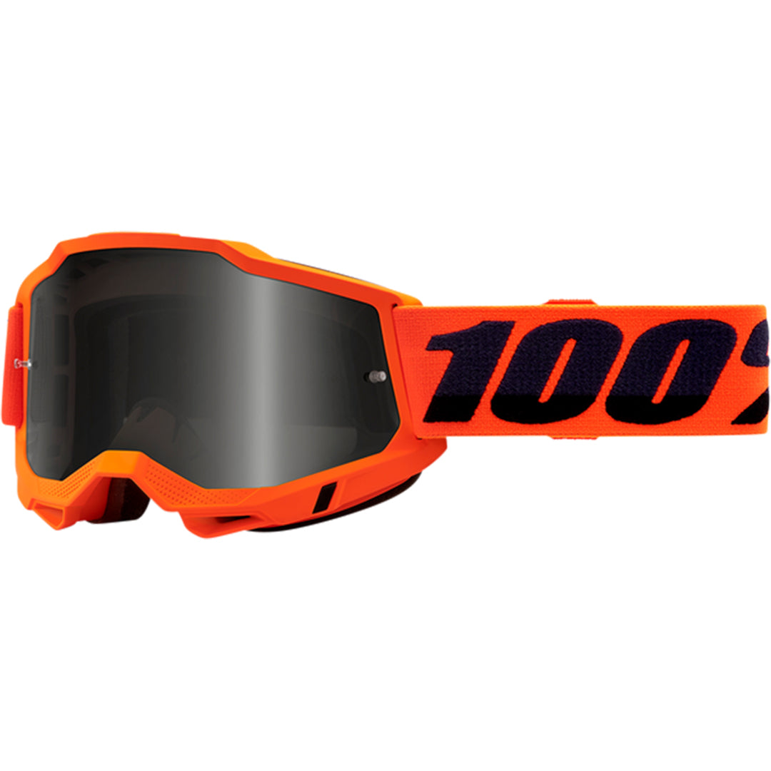 ACCURI 2 SAND Goggle Neon/Orange - Smoke Lens