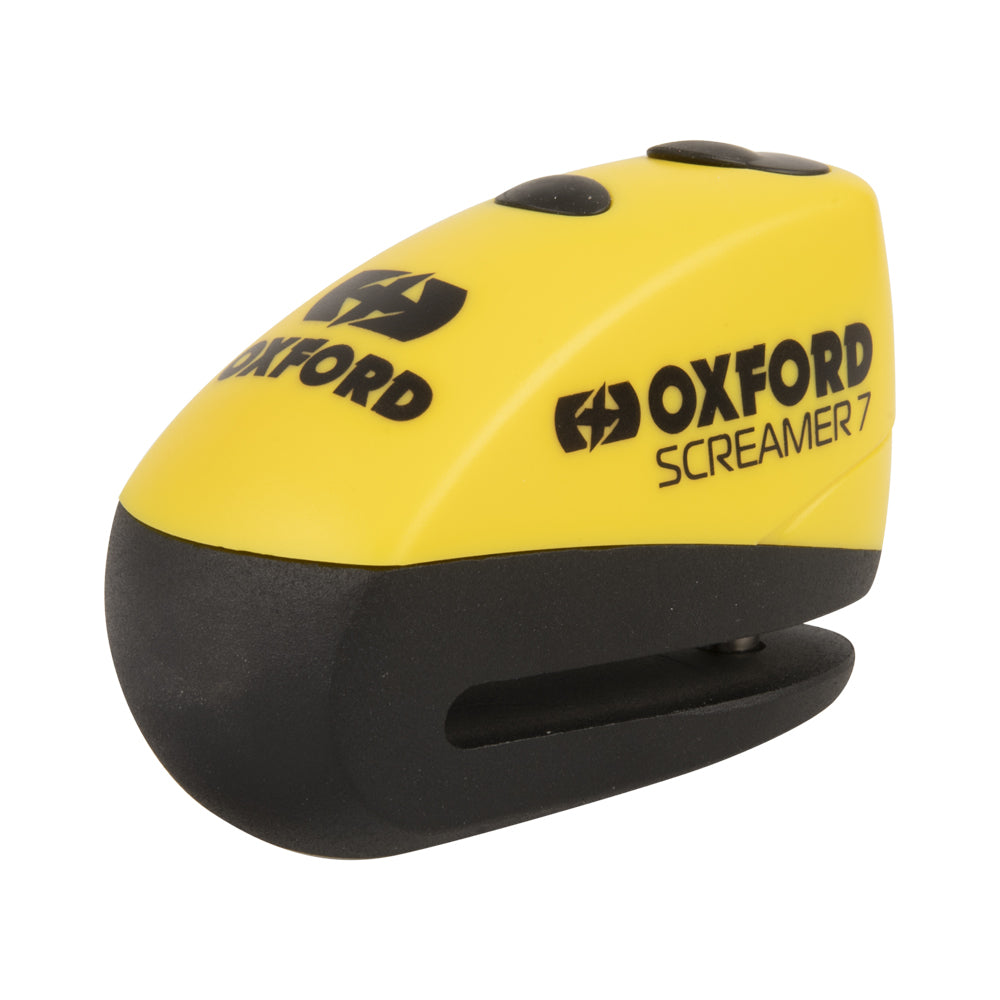 Screamer7 Alarm Disc Lock Yellow/black