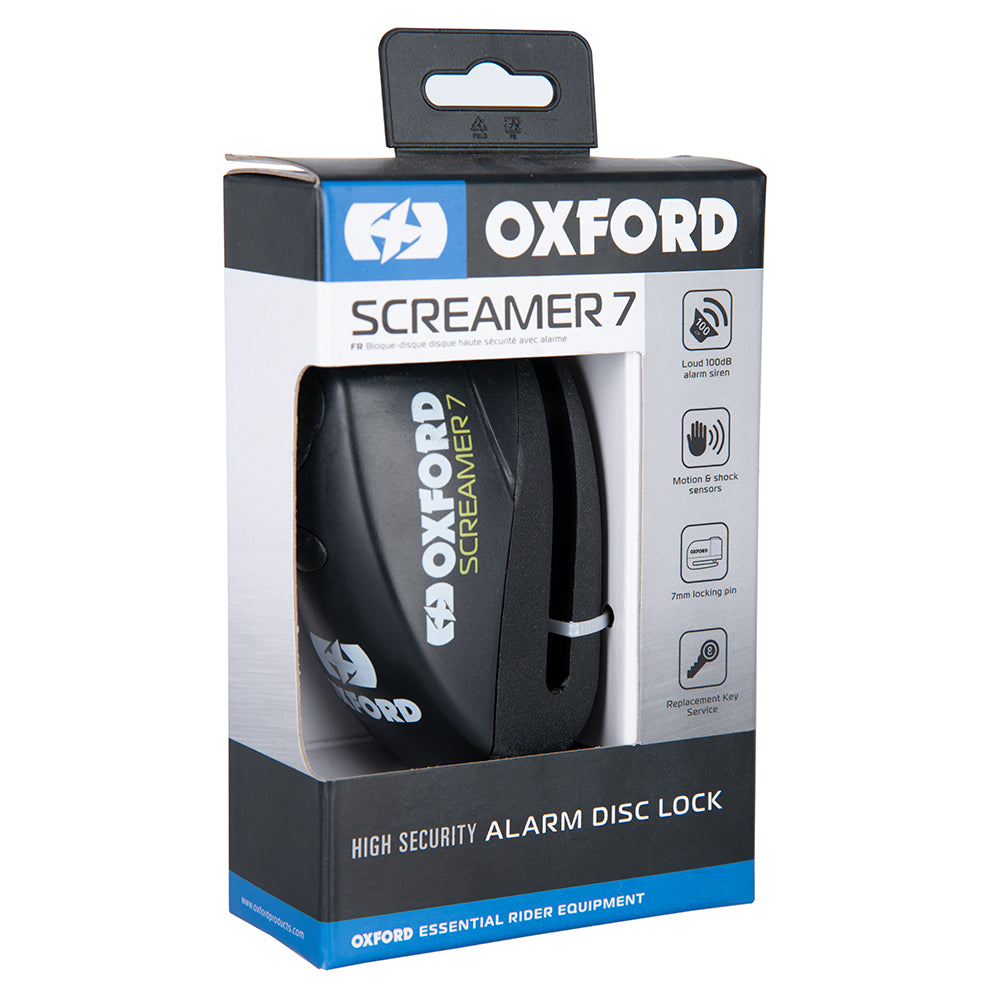 Screamer7 Alarm Disc Lock Black/Black