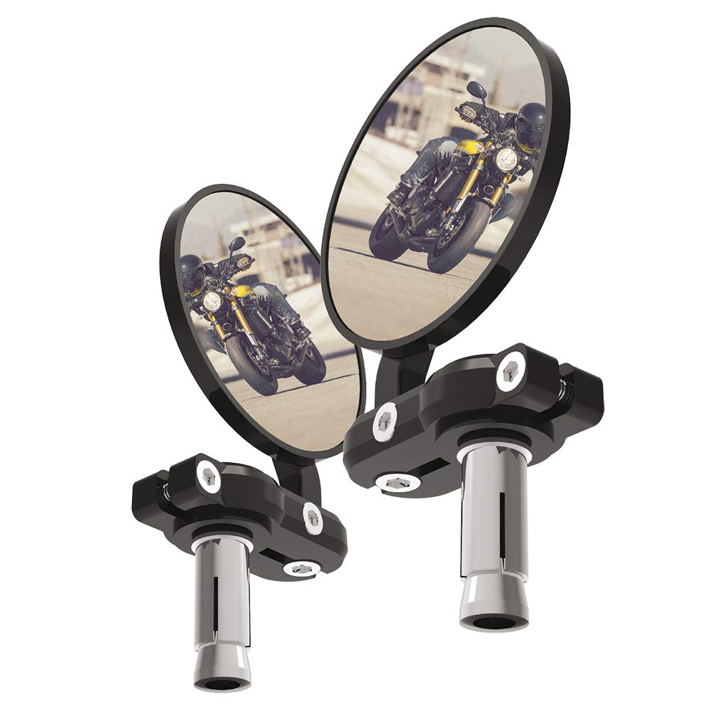 BarEnd Mirrors - Black Set