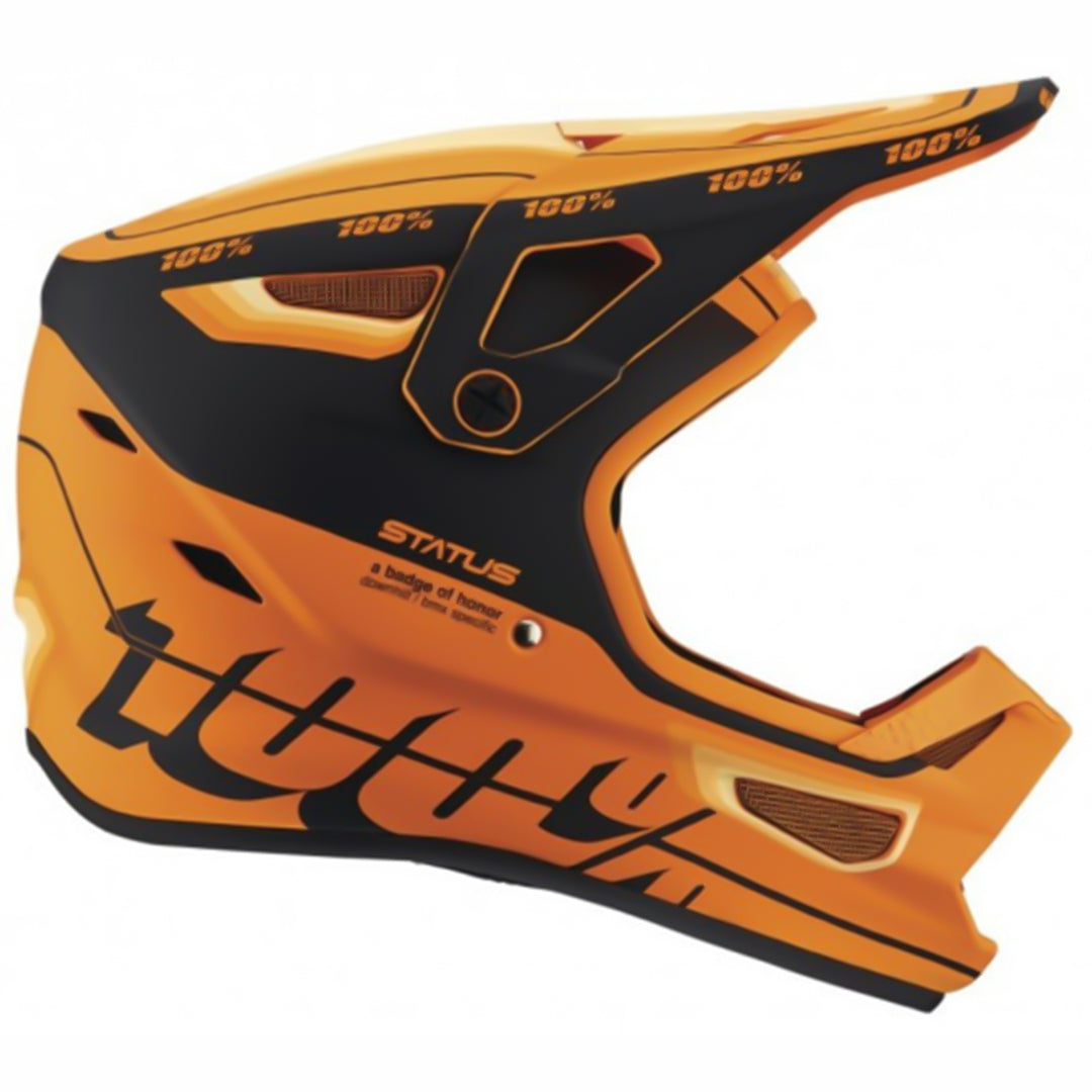 STATUS Helmet Topenga Orange/Black