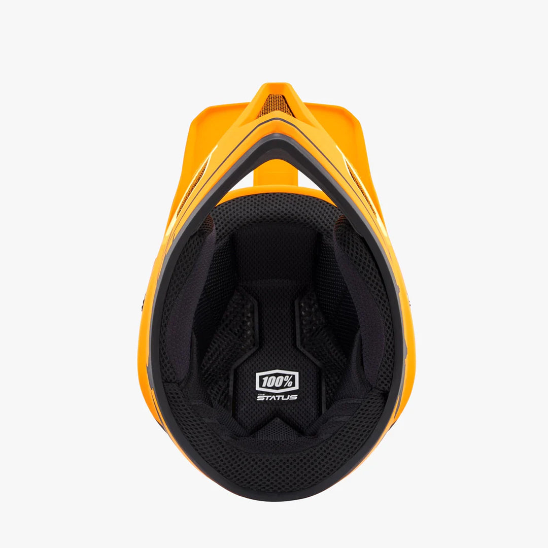 STATUS YOUTH Helmet Topenga Orange/Black