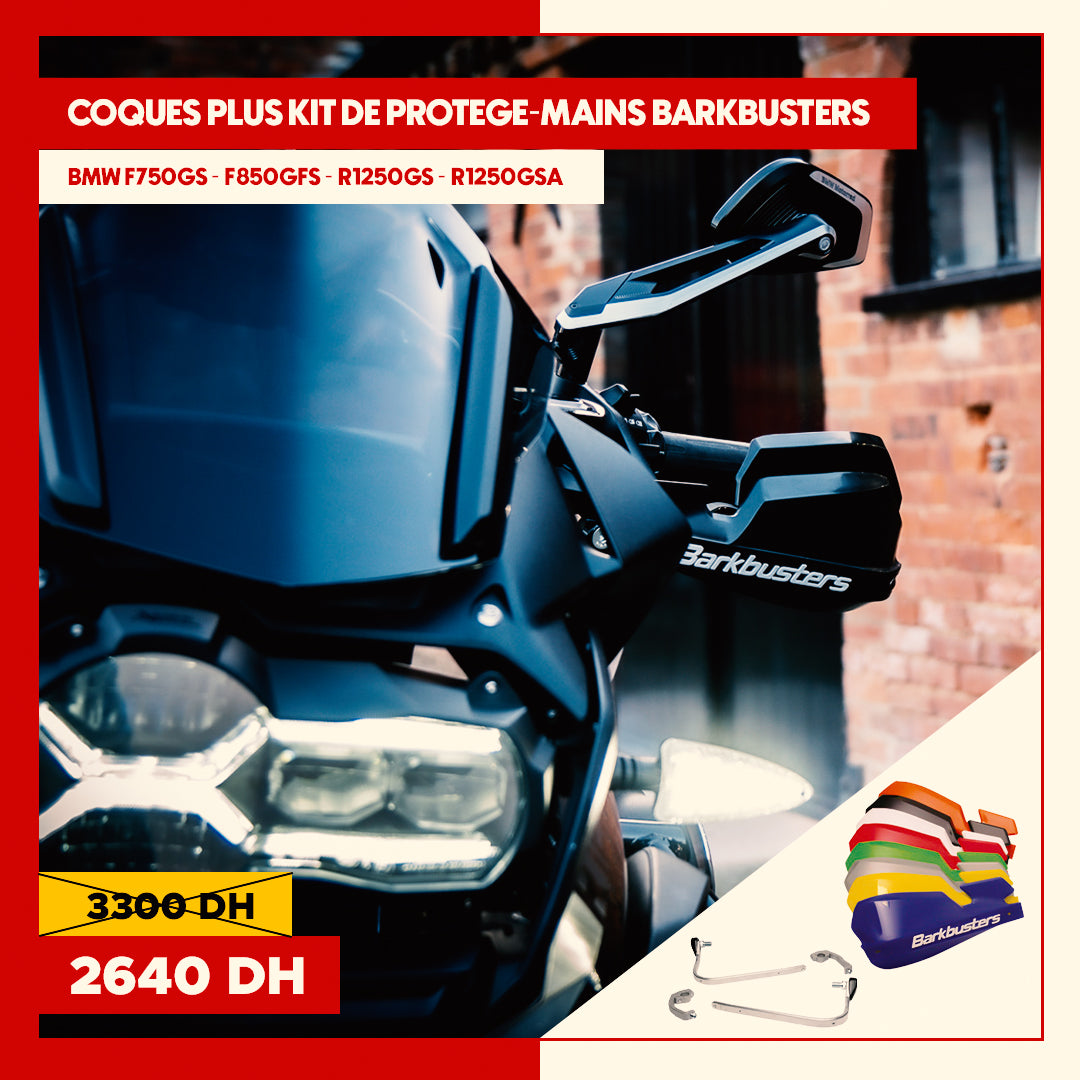 Coques plus Kit De Protège-Mains Barkbusters Pour Bmw F750GS F850GFS R1250GS R1250GSA