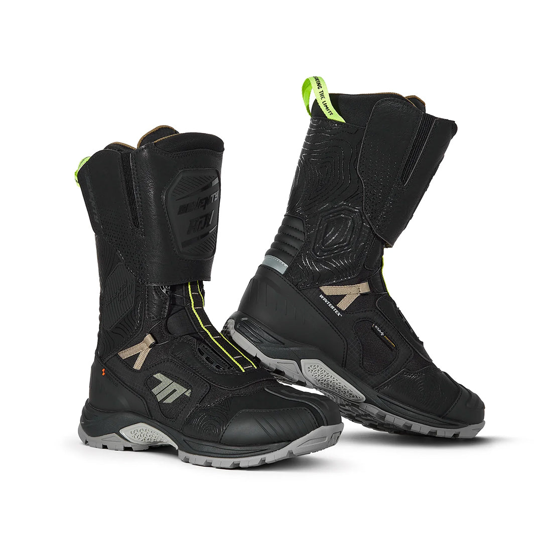 BOOT SD-BA6 STELVIO HIGH BLACK/SAND/FLUOR YELLOW