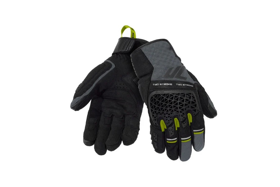 GLOVE SD-N60 TWO STROKE MAN BLACK/GREY/BRIGHT YELLOW