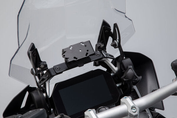 Sw Motech Support Gps Pour Cockpit. Noir. Bmw R 1200 Gs Lc / ADVenture (13-).