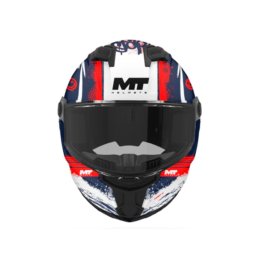 HELMET MT FF126Y STINGER 2 YOUTH ROCKET C17 MATT