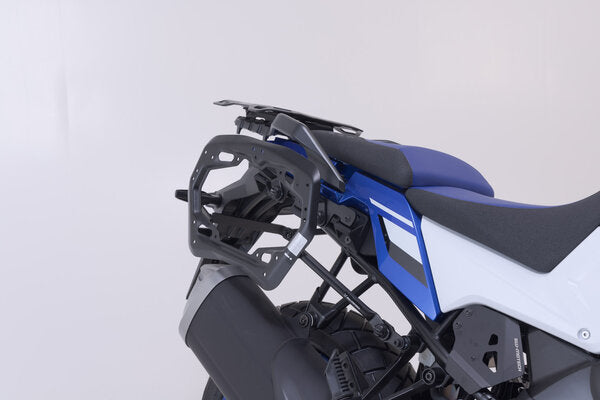 PRO side carrier Black. Suzuki V-Strom 1050DE (21-).