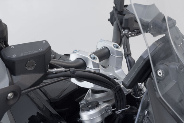 Bar riser H=30mm. Silver. BMW R 1300 GS (23-).