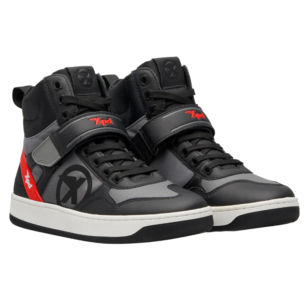 MOTO PRO SNEAKERS Anthracite/Red