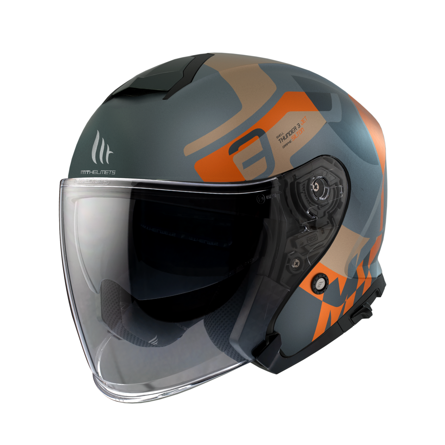 MT THUNDER 3 SV JET SILTON C4 MATT FLUOR ORANGE