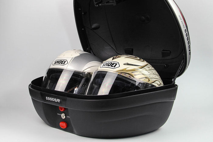 COOCASE Astra Luxury With Remote Control, Alarm, Led Break Light, Inner Liner, Sand Black 48L