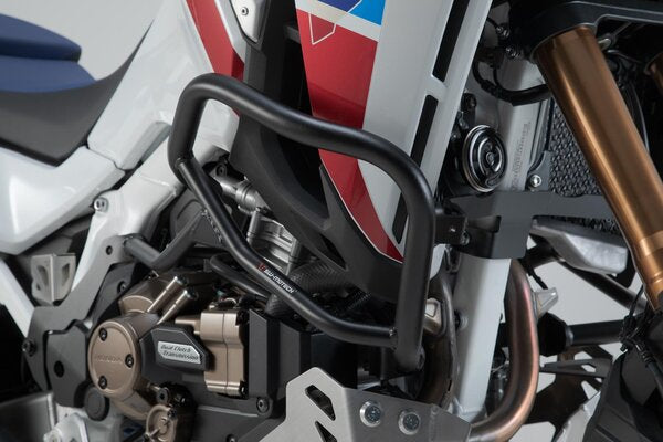 Upper crash bar Black. Honda CRF1100L Africa Twin Adv Sp. (19-).