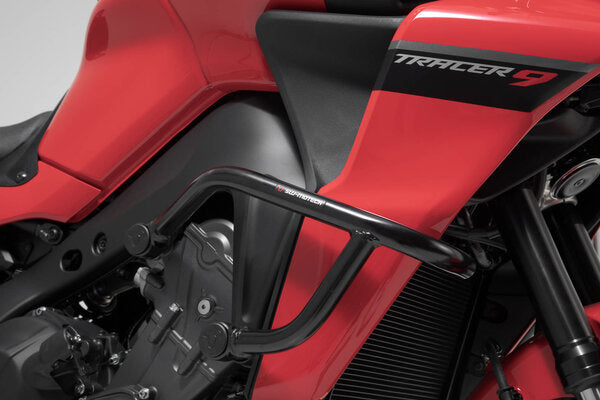 Crash bar Black. Yamaha Tracer 9 / GT (20-) / GT+ (22-).