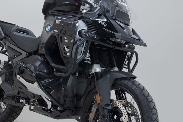 Upper crash bar Black. BMW R 1300 GS Adventure (24-). For OEM SBL.