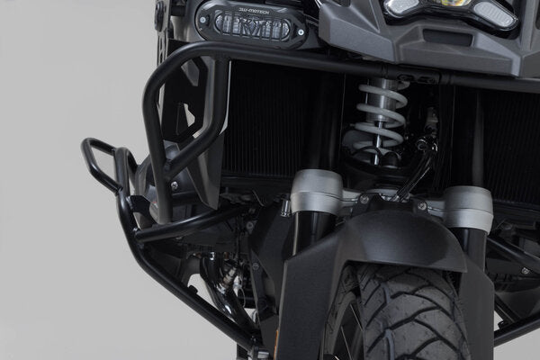 Upper crash bar Black. BMW R 1300 GS Adventure (24-). For OEM SBL.