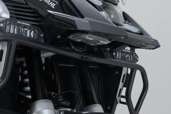 Upper crash bar Black. BMW R 1300 GS Adventure (24-). For OEM SBL.