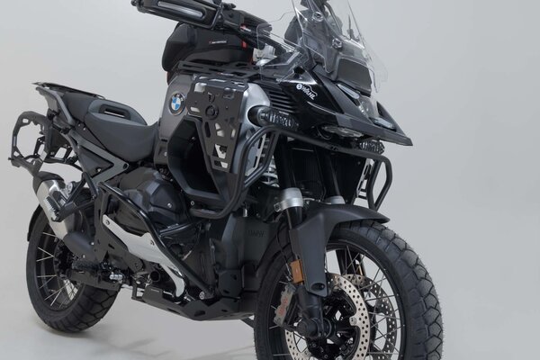 Upper crash bar Black. BMW R 1300 GS Adventure (24-). For OEM SBL.
