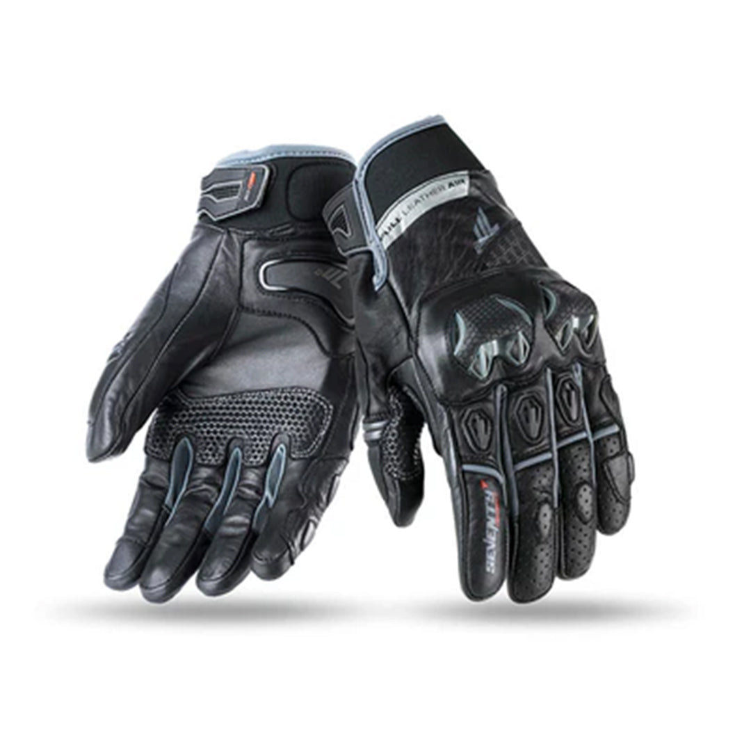 GLOVE SD-N32 SUMMER NAKED MAN BLACK/GREY