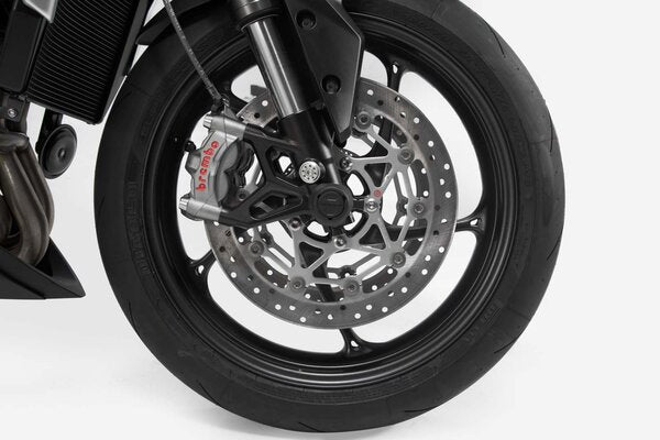 Sw Motech Roulettes De PROtection De Fourche. Noir. Bmw Rninet/Scrambler/Pure/Racer/Gs (16-)