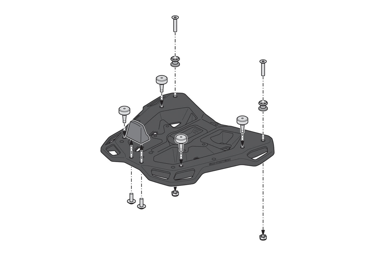DUSC M top case system 55L