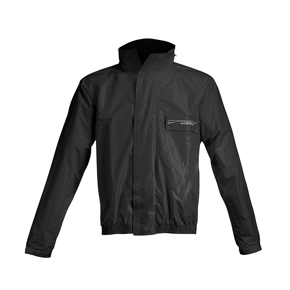 ACERBIS LOGO RAIN SUIT BLACK