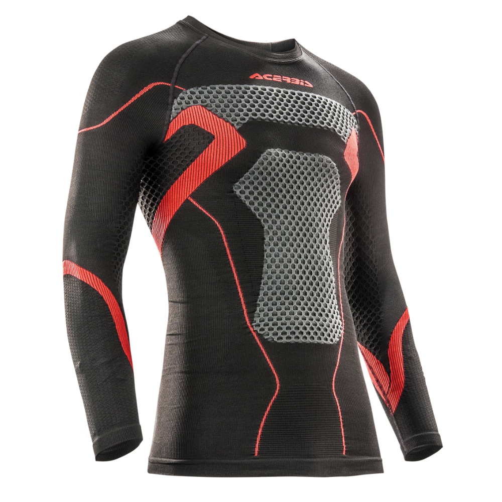 Sous Vetement X-Body Hivers Noir /Rouge