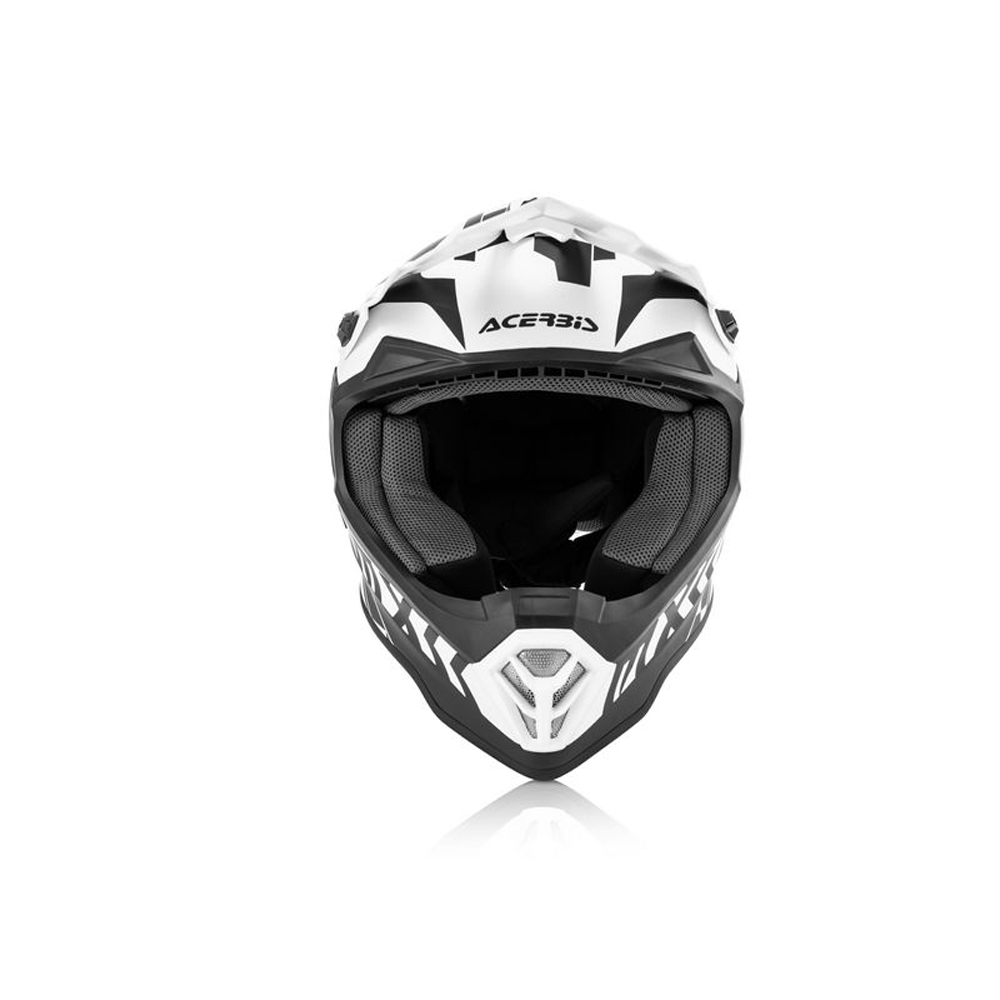ACERBIS Casque IMPACT STEEL JUNIOR WHITE/BLACK
