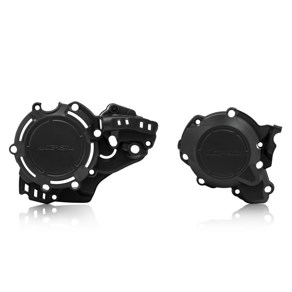 ACERBIS Protection Carter Moteur X-Power Set Dx + Sx Husqvarna / Ktm Noir 0023674.090