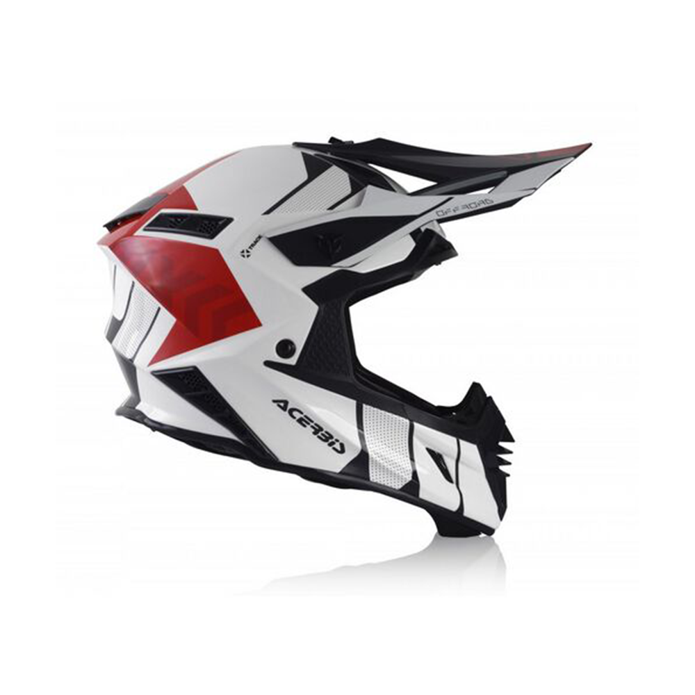 ACERBIS Casque X-TRACK VTR WHITE/RED