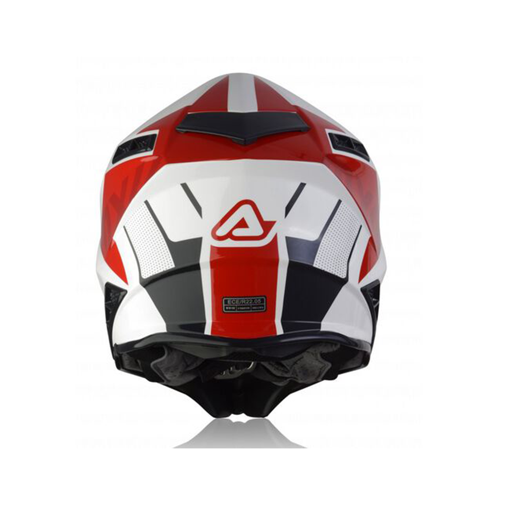 ACERBIS Casque X-TRACK VTR WHITE/RED