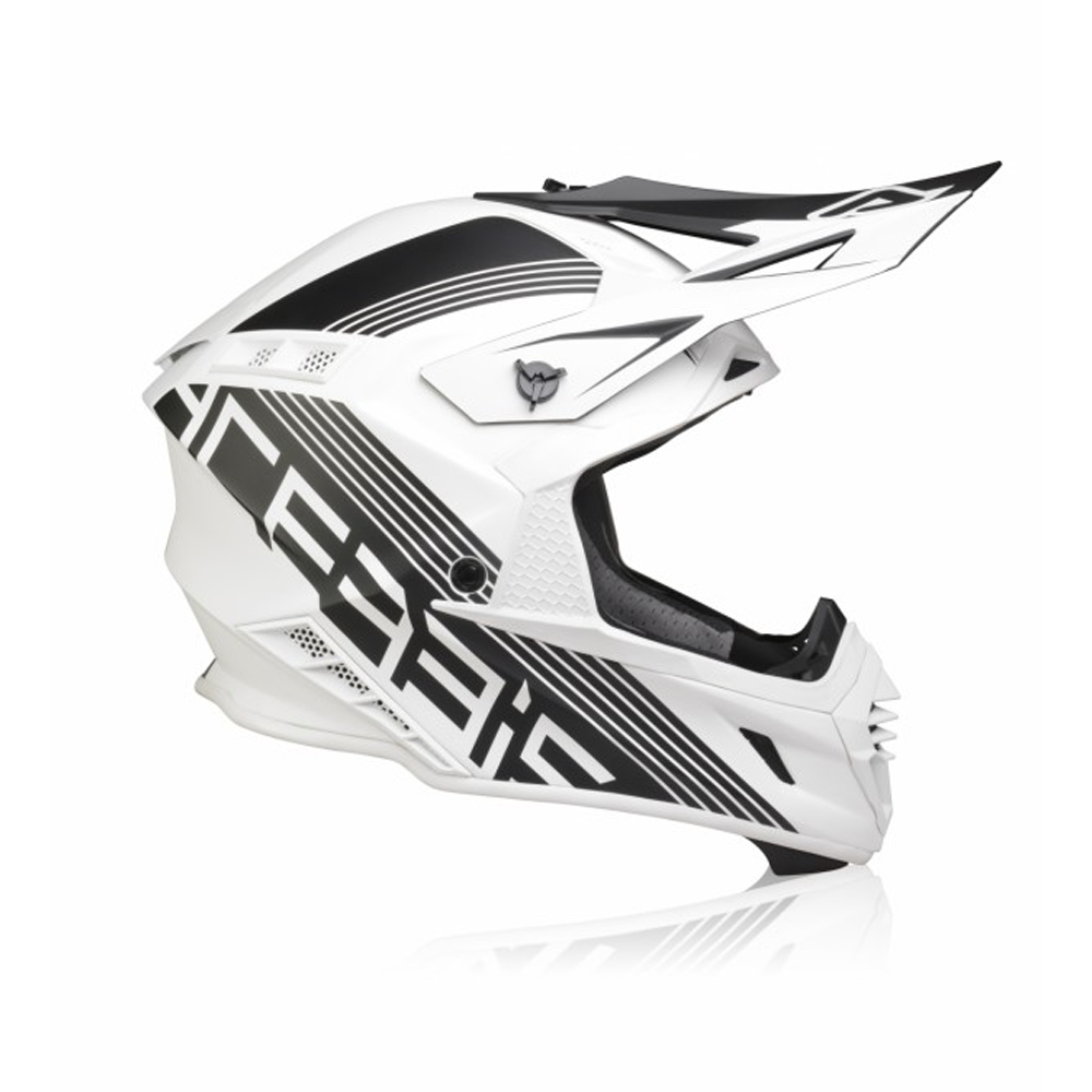 ACERBIS Casque X-TRACK VTR BLACK/WHITE