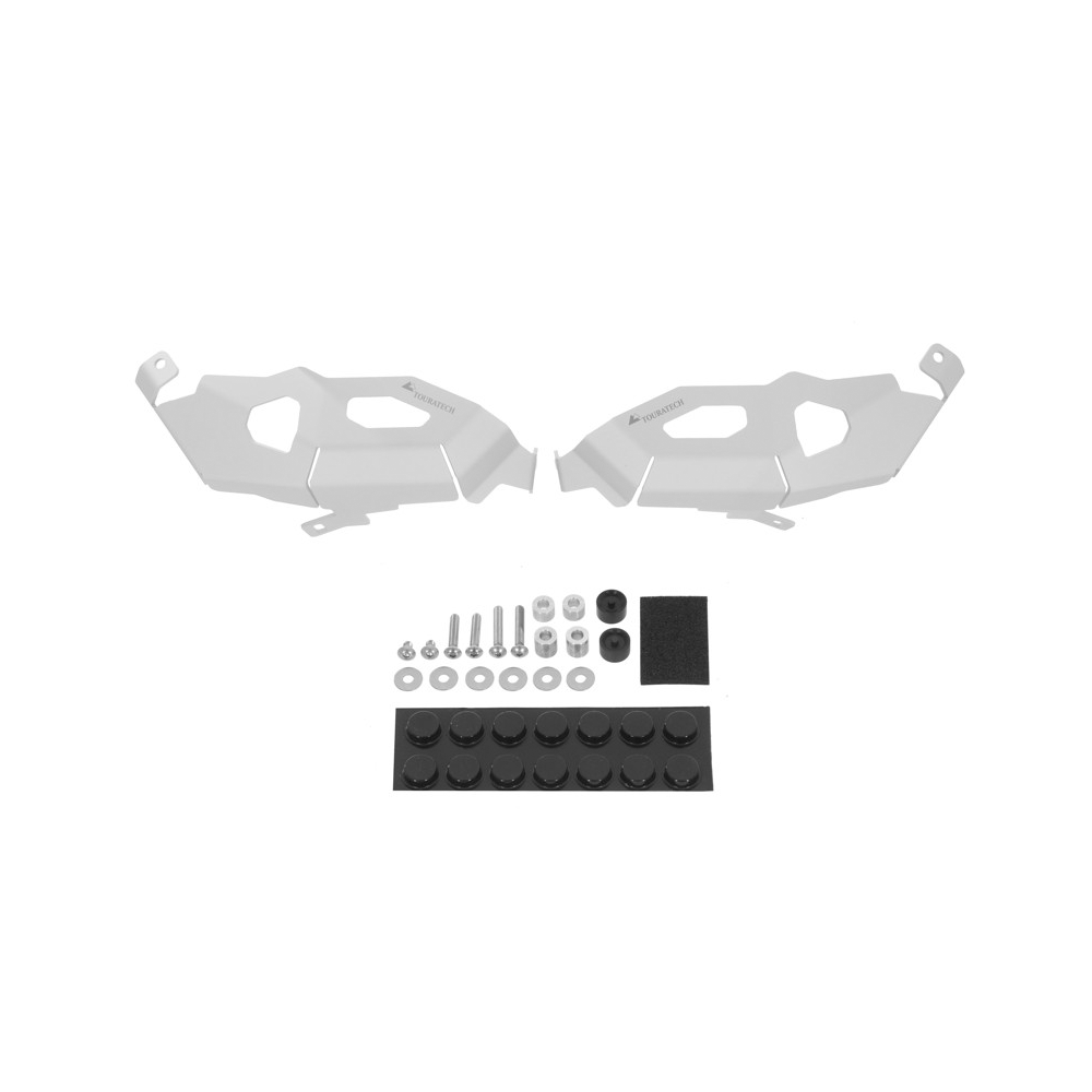 TOURATECH Protection De Cylindres Pour Pare-Moteur Bmw D'Origine Pour Bmw R1200Gs à Partir De 2013/Bmw R1200Gs Adventure à Partir De 2014, Argent