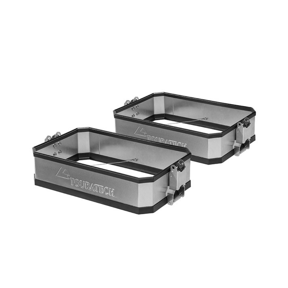 TOURATECH Extension De Coffre Volume Booster Pour Le Coffre Bmw D'Origine En Aluminium (Set De 2)