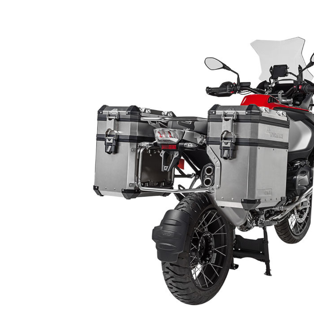 TOURATECH Extension De Coffre Volume Booster Pour Le Coffre Bmw D'Origine En Aluminium (Set De 2)