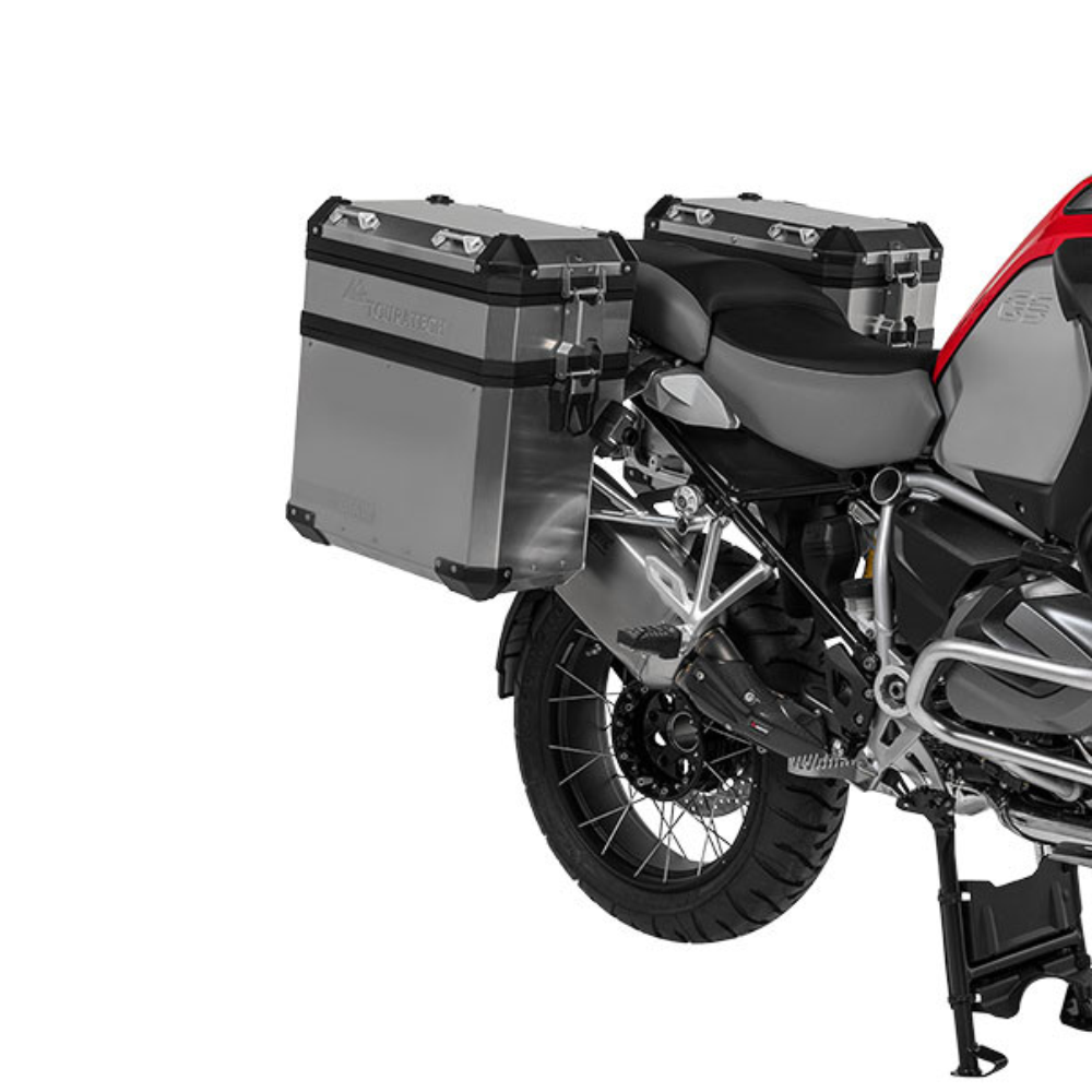 TOURATECH Extension De Coffre Volume Booster Pour Le Coffre Bmw D'Origine En Aluminium (Set De 2)