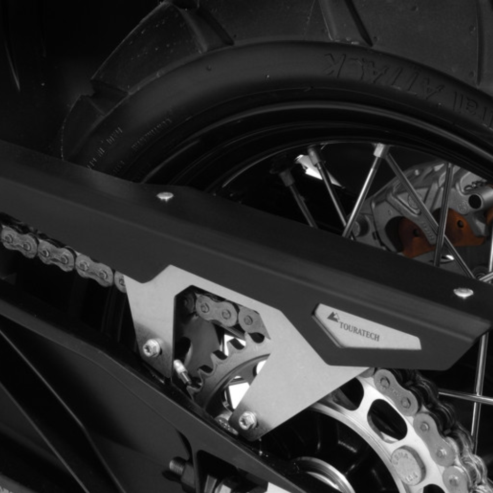 TOURATECH Carter De Chaîne Anodise Noir, Pour Ktm 1050 Adventure/ 1090 Adventure/ 1290 Super Adventure/1190 Adventure/ 1190 Adventure R